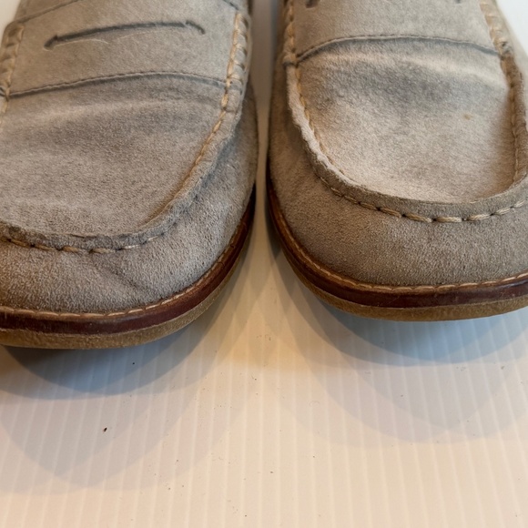 Sperry Top-Sider Women's Seaport Penny Grey Suede Loafers Size 9 - Picture 10 of 12